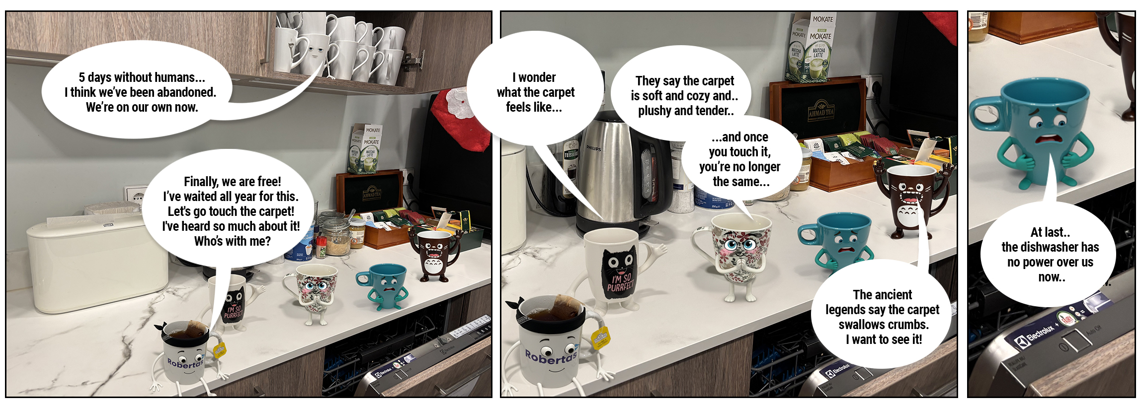 Office Unhinged - S01E01 - Home Alone:Office Kitchen Edition Panelset 1