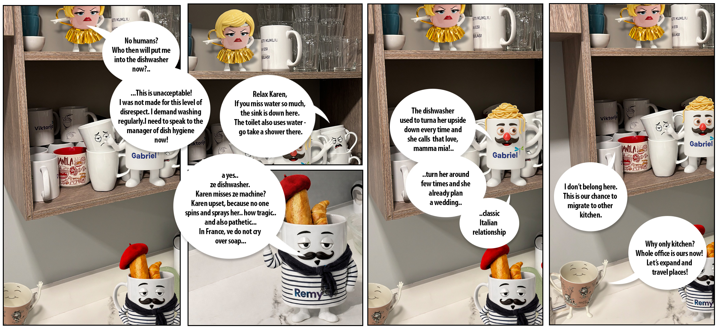 Office Unhinged - S01E01 - Home Alone:Office Kitchen Edition Panelset 2