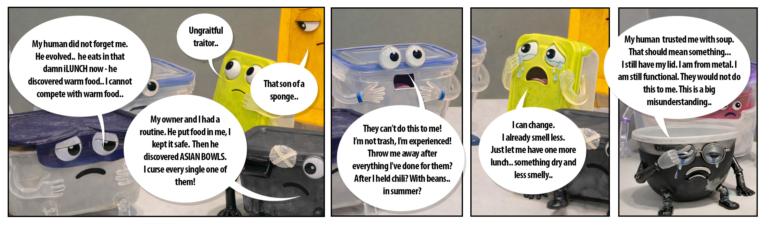 Office Unhinged - S01E03 - Comics Series Panelset 1-5