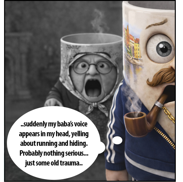 Office Unhinged episode 3 panel 3