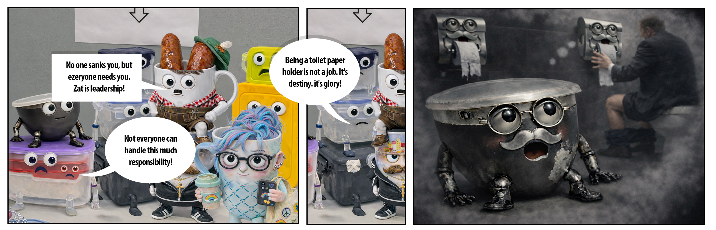 Office Unhinged - S01E03 - Comics Series Panelset 3-7