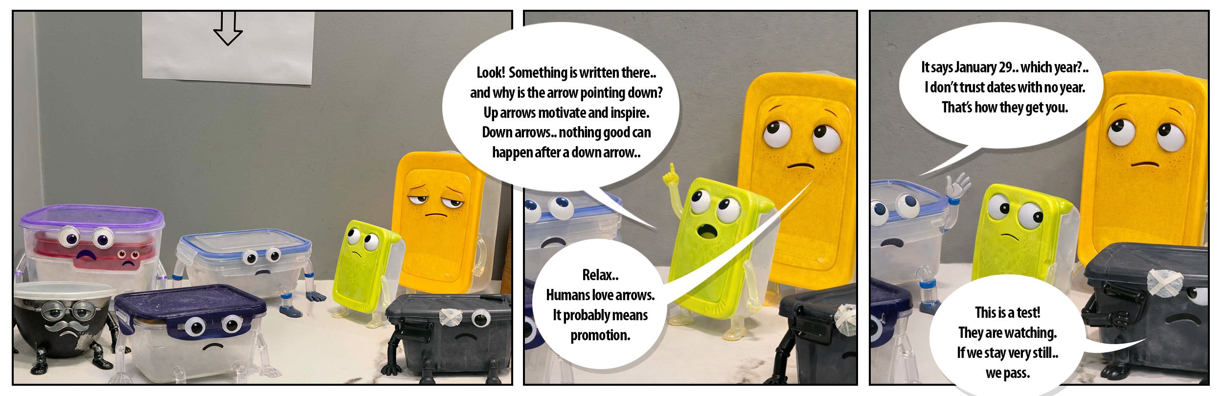 Office Kitchen Unhinged - S01E04 - Comics Series Panelset 1-2