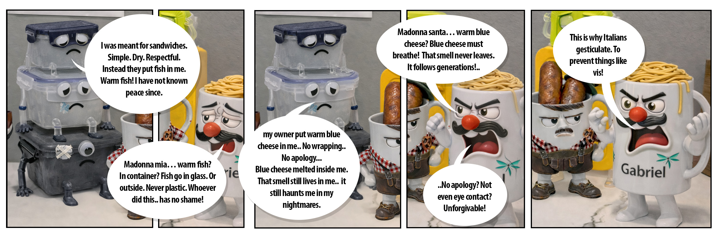 Office Kitchen Unhinged - S01E04 - Comics Series Panelset 2-8