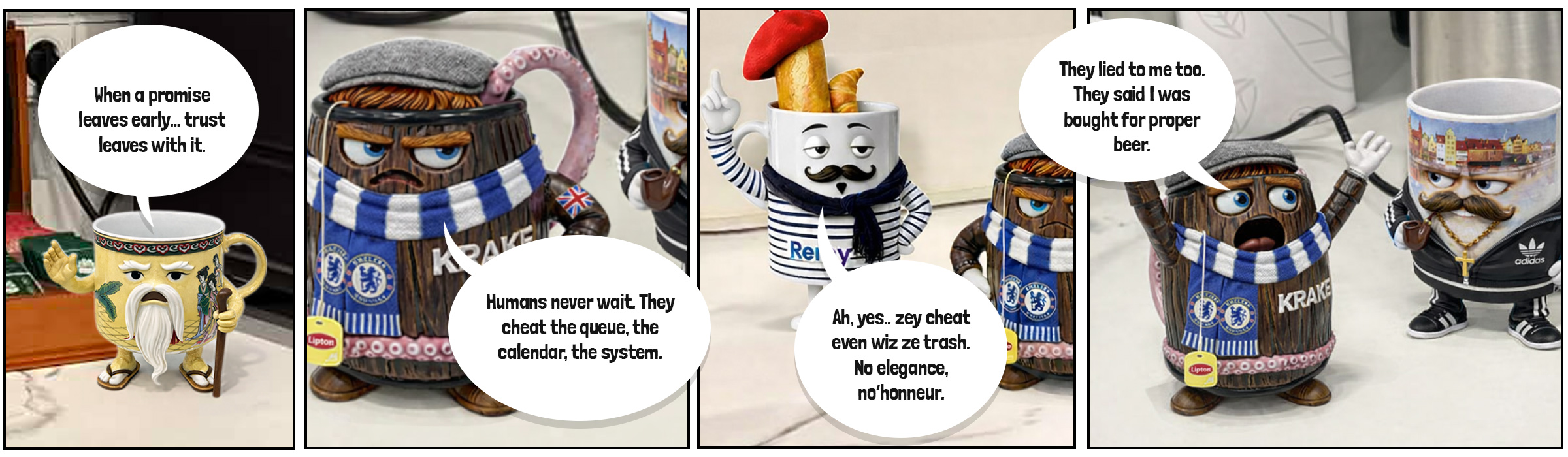 Office Kitchen Unhinged - S01E05 - Comics Series Panelset 1-3