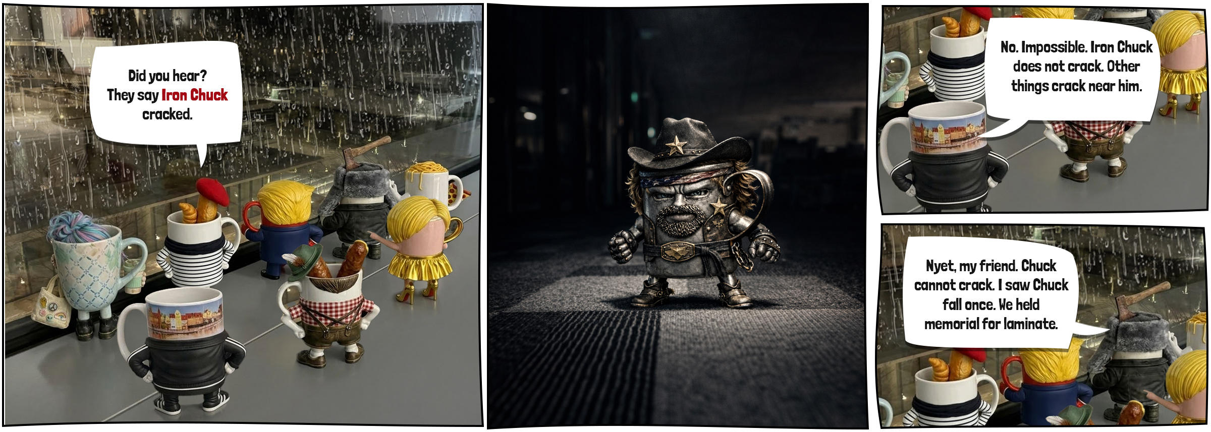 Office Unhinged - S01E05 - Comics Series Panelset