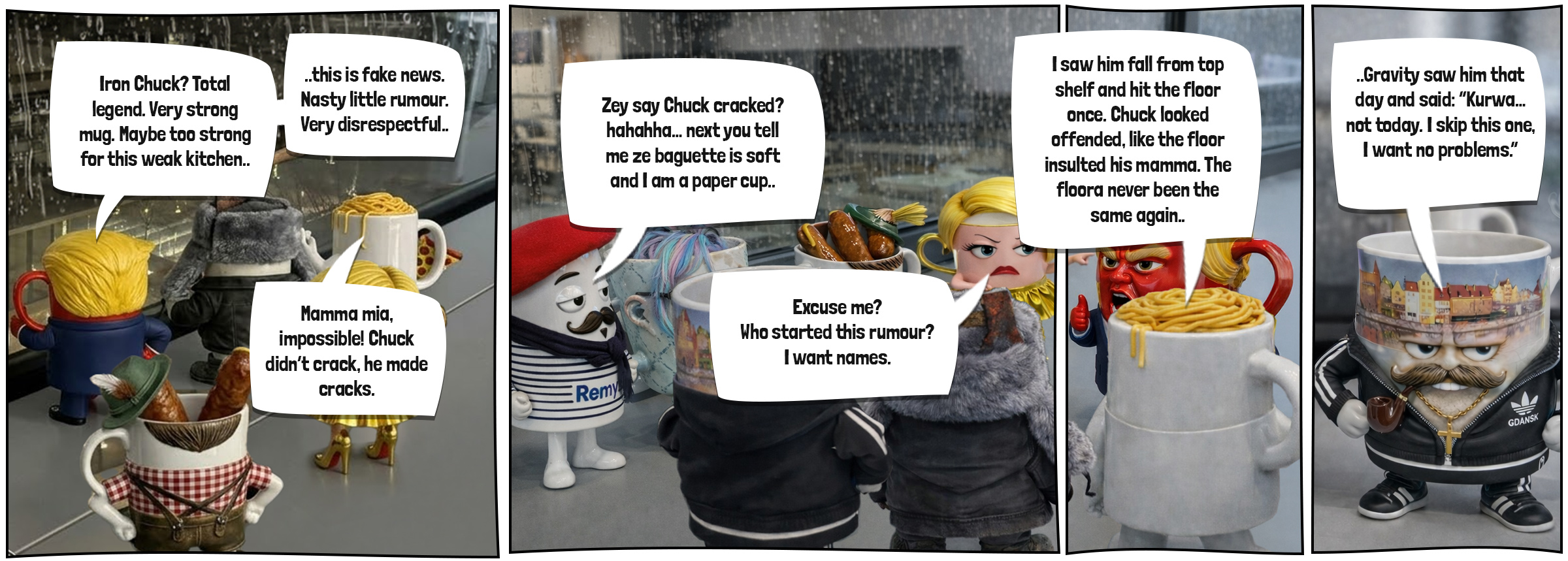 Office Unhinged - S01E05 - Comics Series Panelset