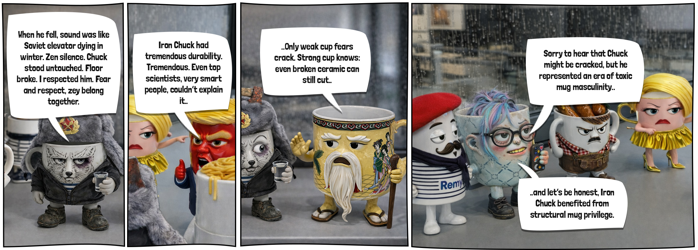 Office Unhinged - S01E05 - Comics Series Panelset