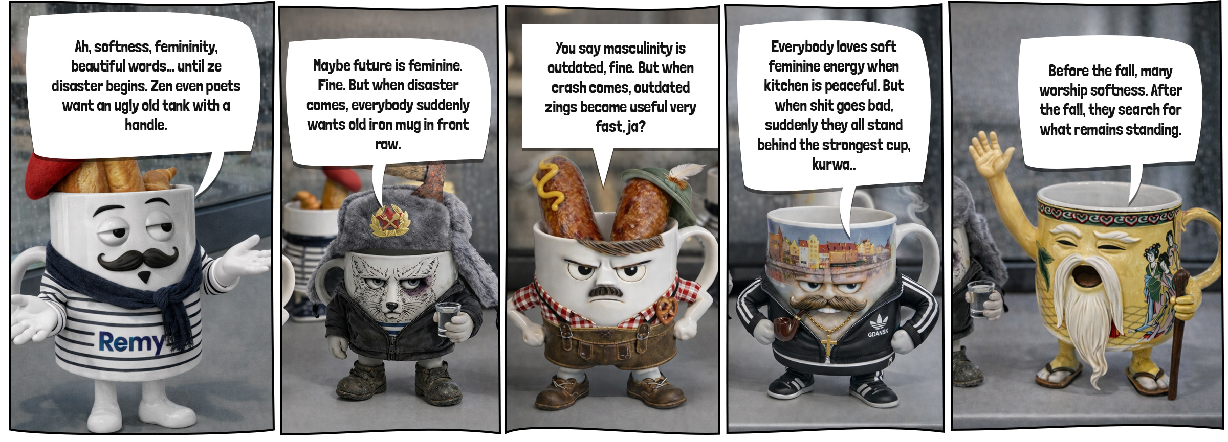 Office Unhinged - S01E05 - Comics Series Panelset