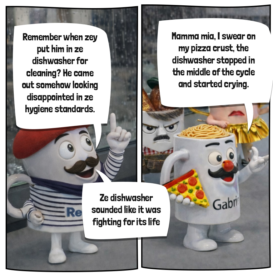 Office Unhinged - S01E05 - Comics Series Panelset