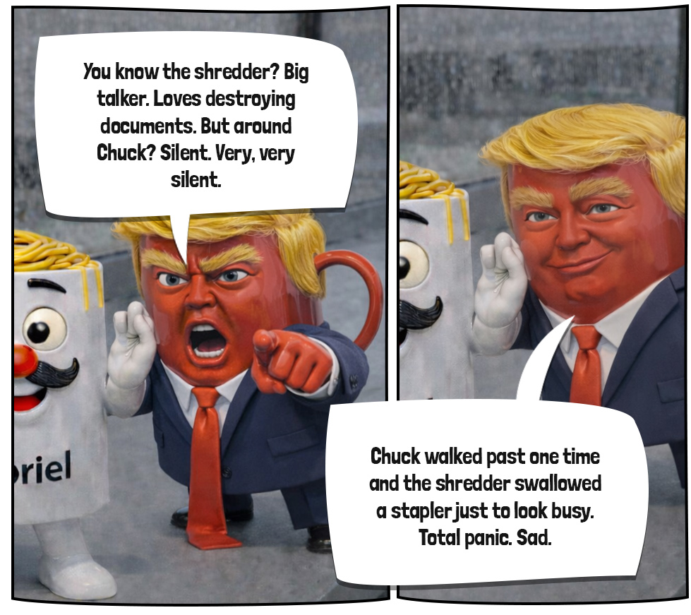 Office Unhinged - S01E05 - Comics Series Panelset