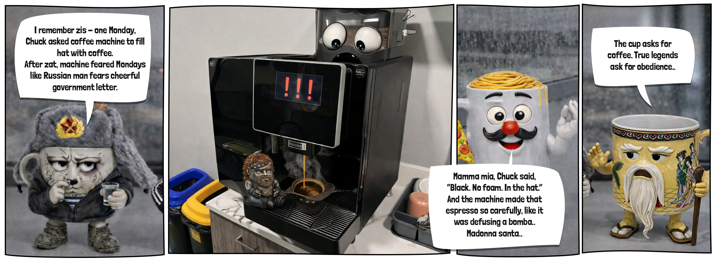 Office Unhinged - S01E05 - Comics Series Panelset