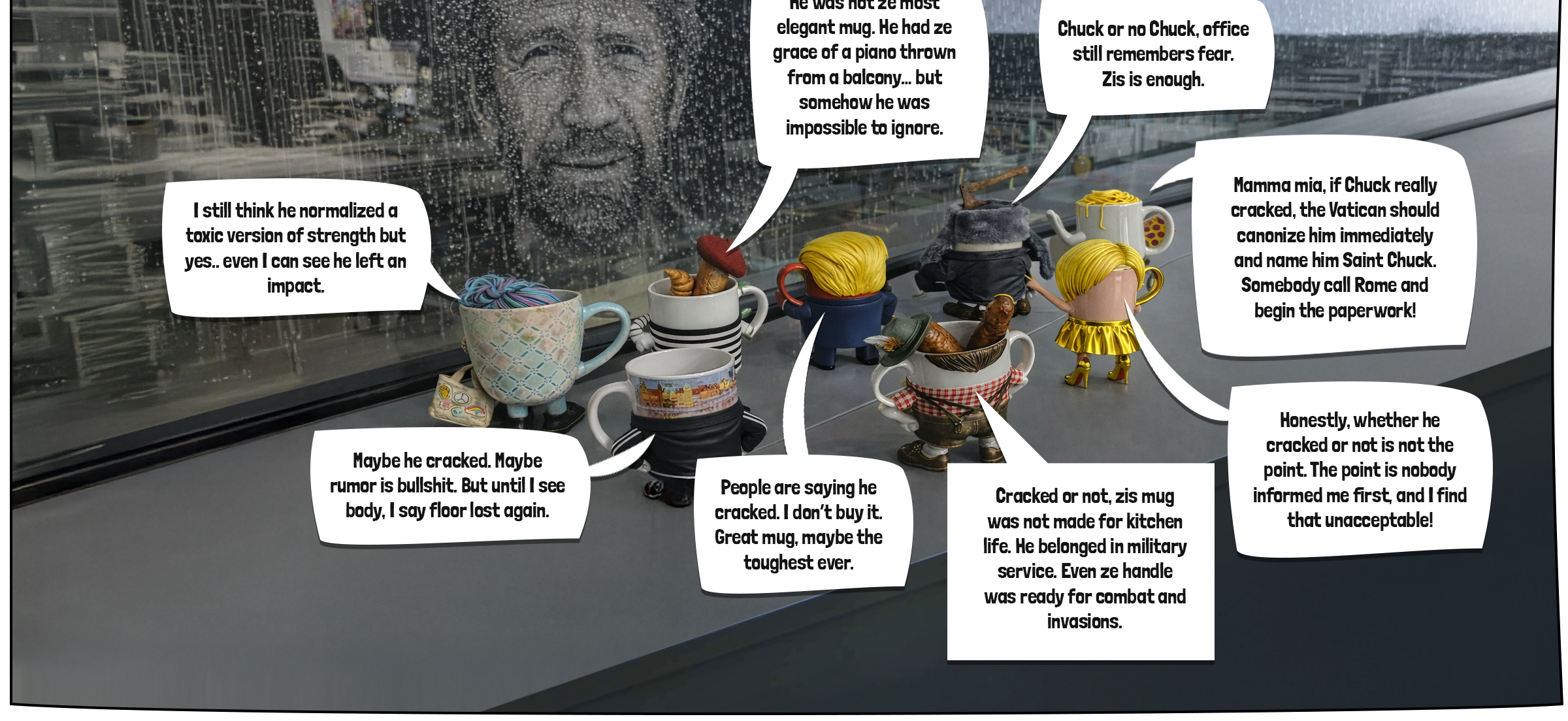 Office Unhinged - S01E05 - Comics Series Panelset